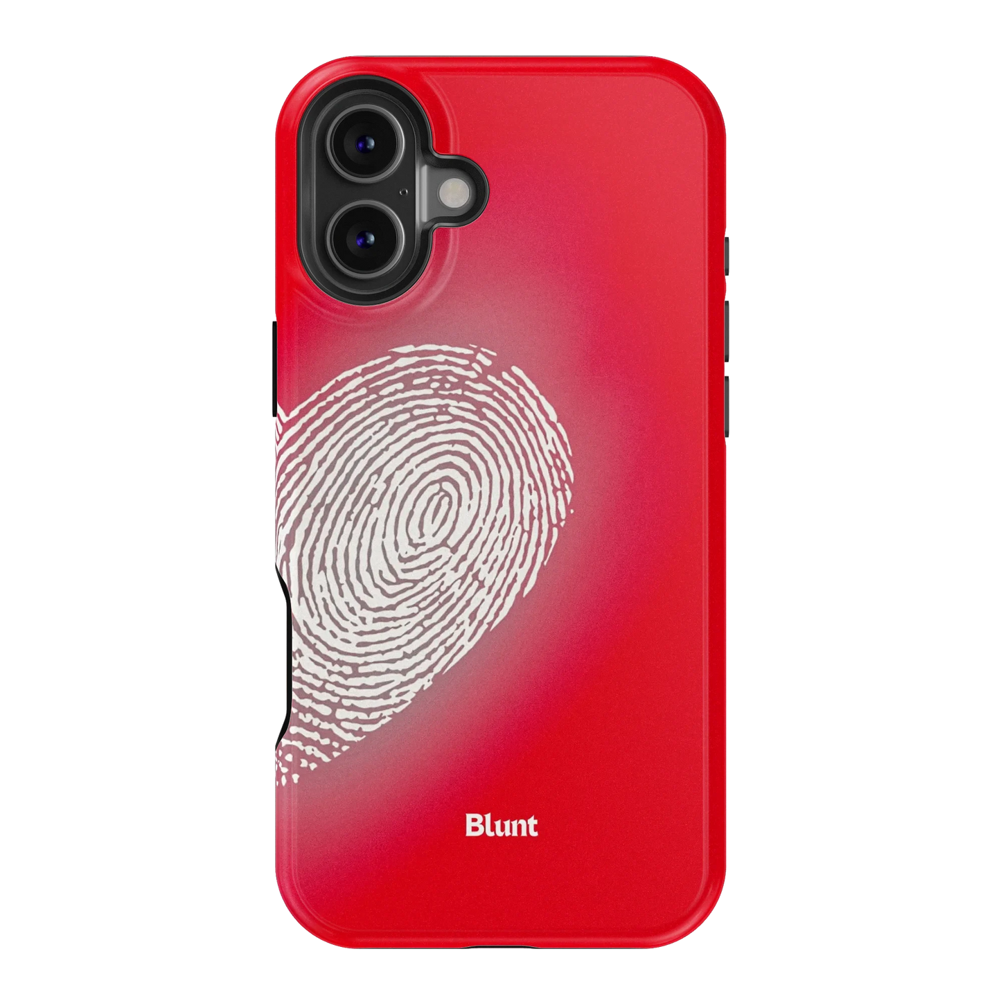 Heart Print Red iPhone Case