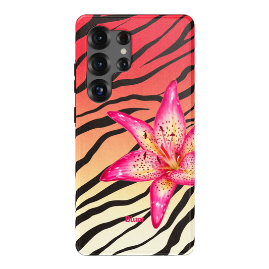 Striped-Lilly-samsung-case-Galaxy S25 Ultra-1