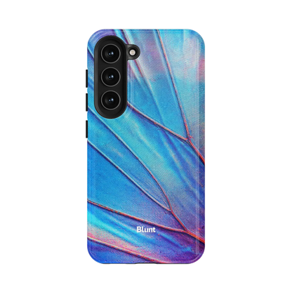Azure Veins Samsung Case