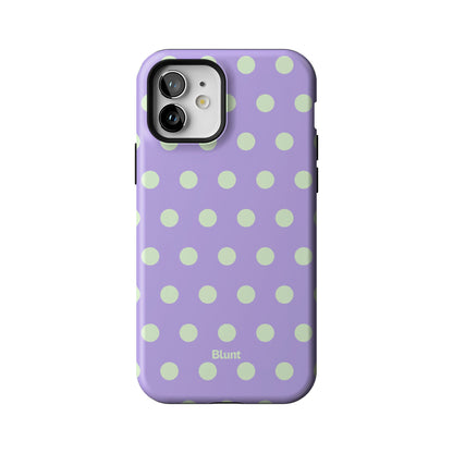 Lavender Mint Polka iPhone Case gallery - Iphone_12_Iphone_1