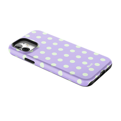 Lavender Mint Polka iPhone Case gallery - Iphone_12_Iphone_2