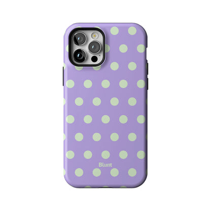Lavender Mint Polka iPhone Case gallery - Iphone_12_Pro_1