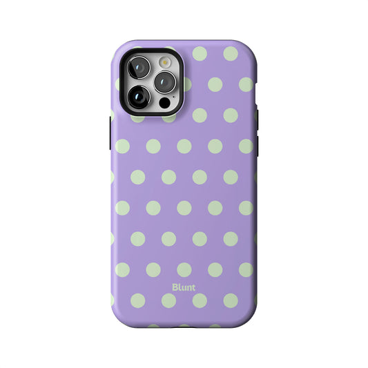 Lavender Mint Polka iPhone Case gallery - Iphone_12_Pro_1