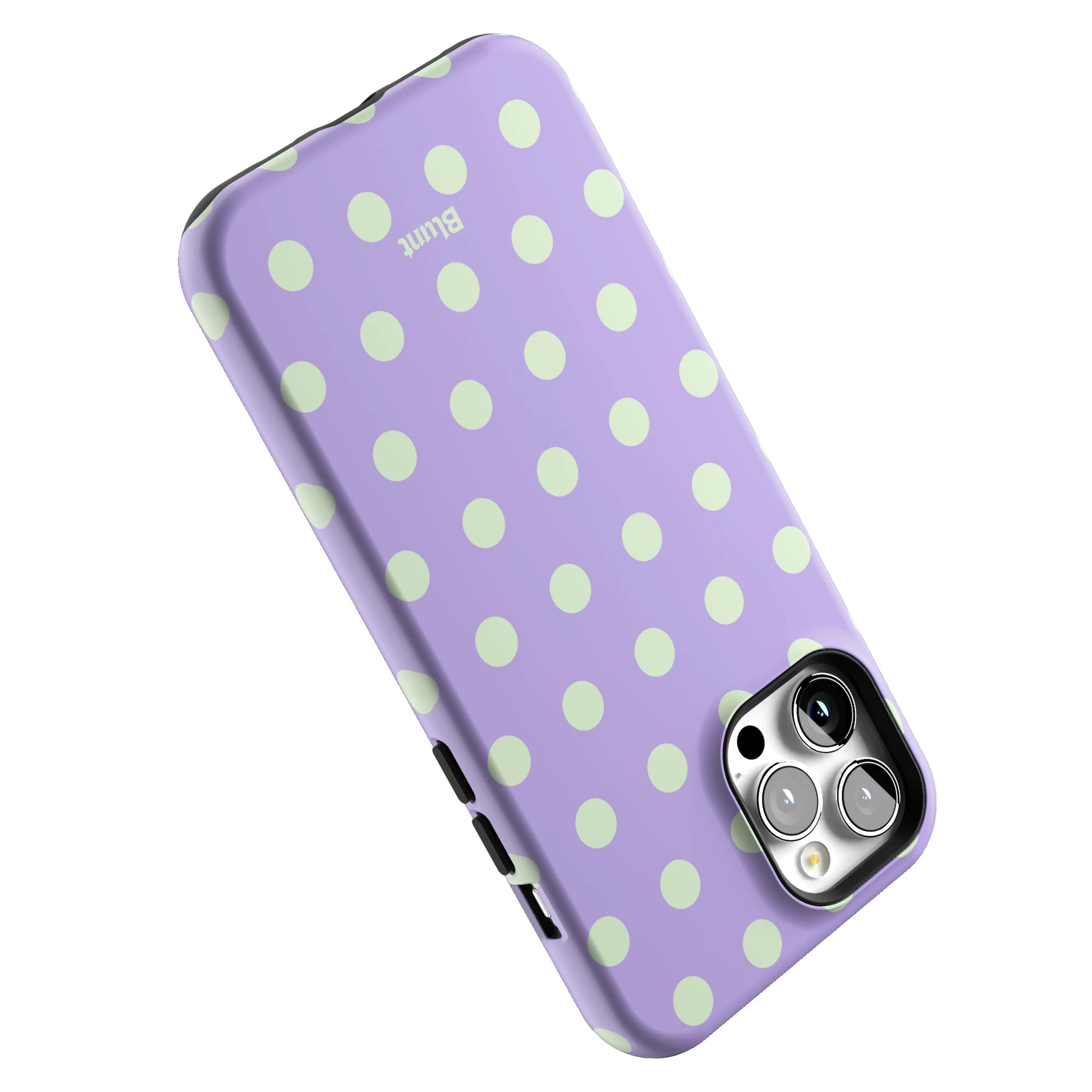 Lavender Mint Polka iPhone Case gallery - Iphone_12_Pro_Max_5