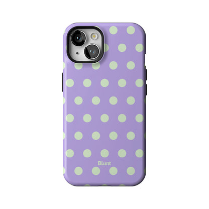 Lavender Mint Polka iPhone Case gallery - Iphone_13_Iphone_1