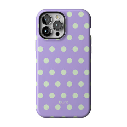 Lavender Mint Polka iPhone Case gallery - Iphone_13_Pro_Max_1