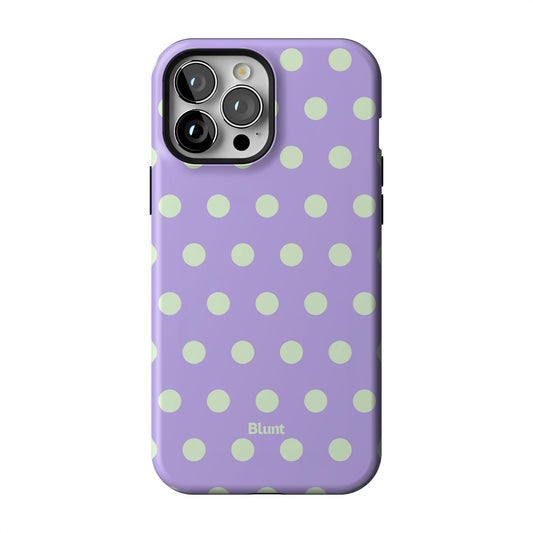 Lavender Mint Polka iPhone Case gallery - Iphone_13_Pro_Max_1