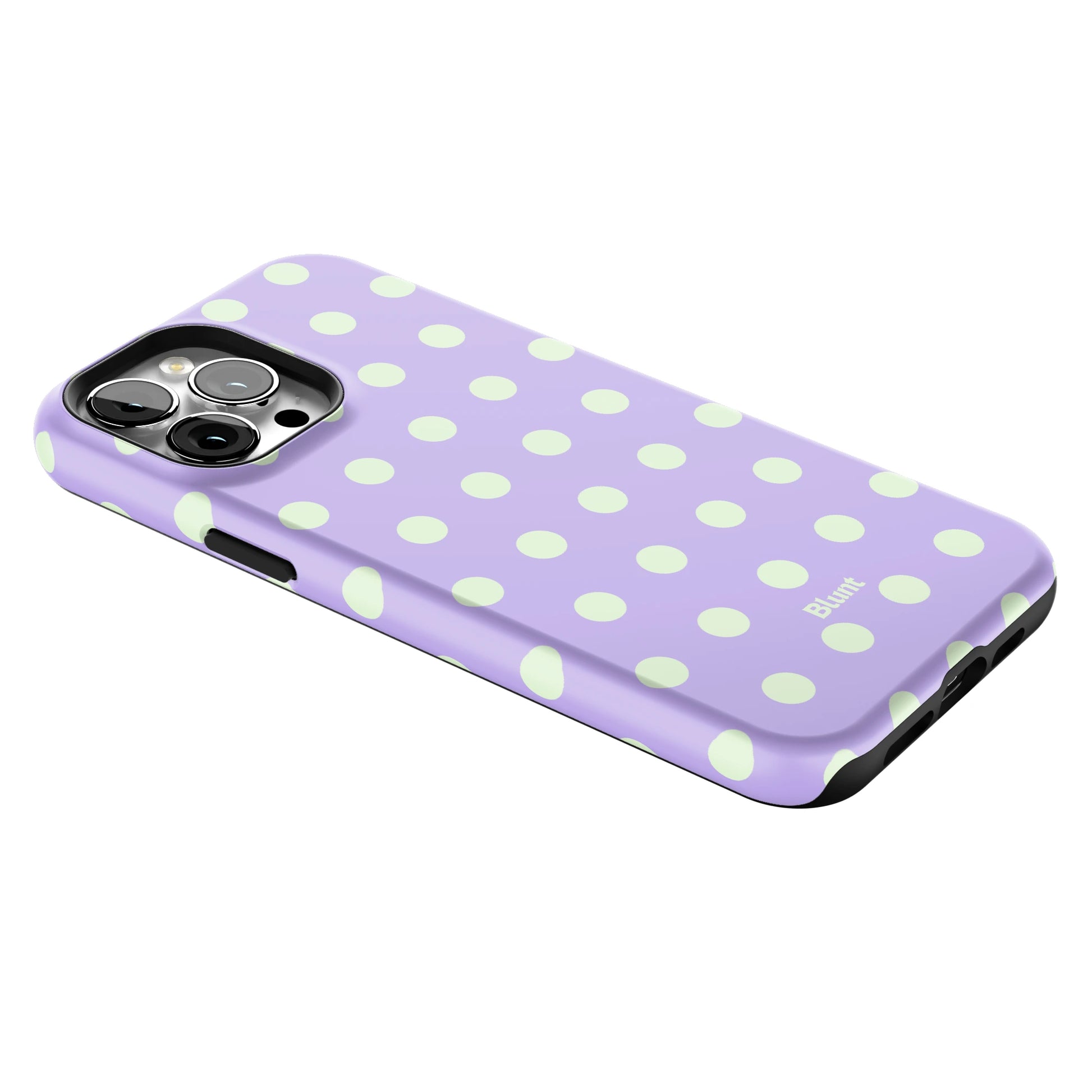 Lavender Mint Polka iPhone Case gallery - Iphone_13_Pro_Max_2