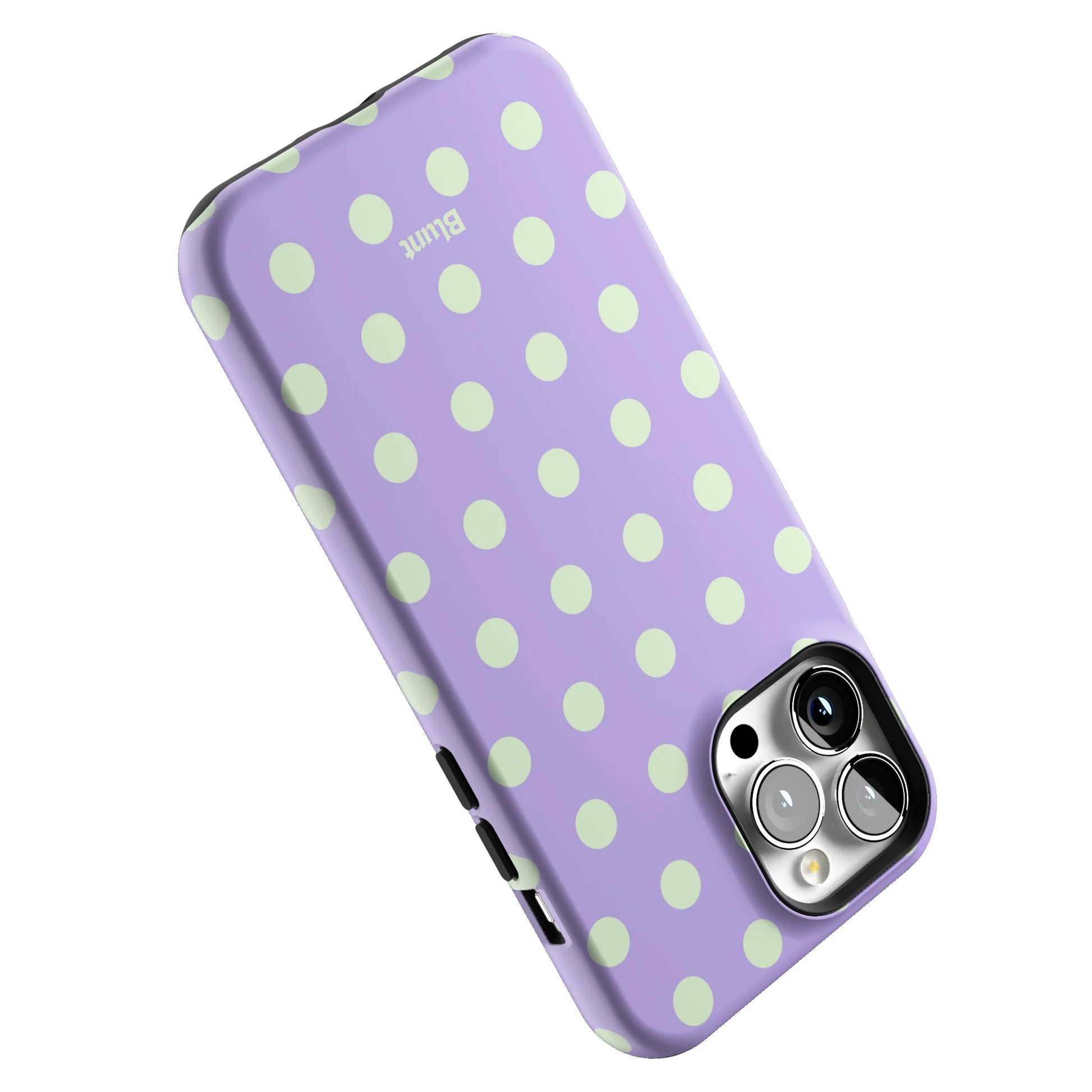 Lavender Mint Polka iPhone Case gallery - Iphone_13_Pro_Max_5