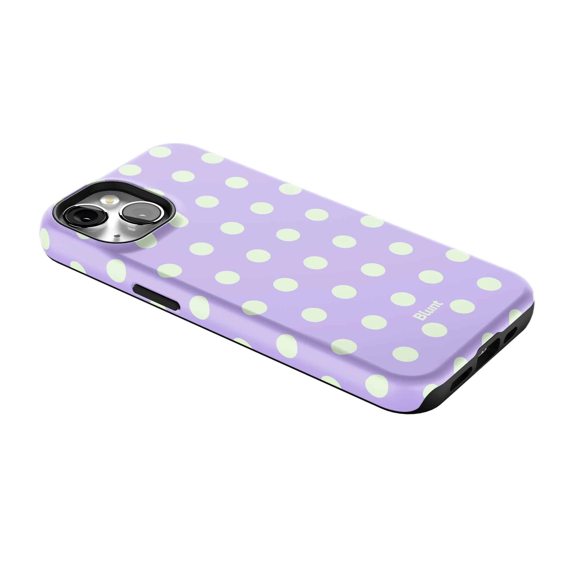 Lavender Mint Polka iPhone Case gallery - Iphone_14_Iphone_2