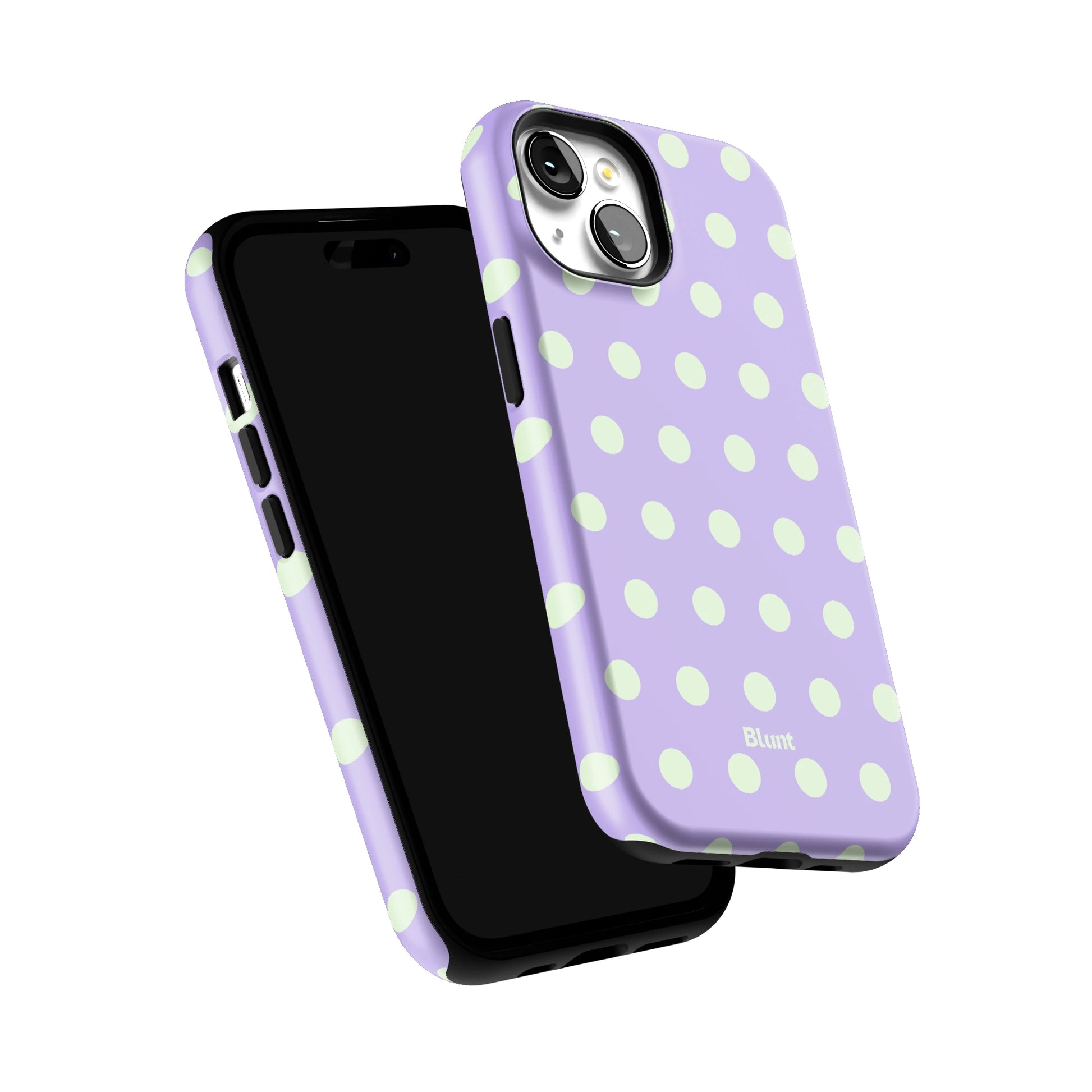 Lavender Mint Polka iPhone Case gallery - Iphone_15_Iphone_6