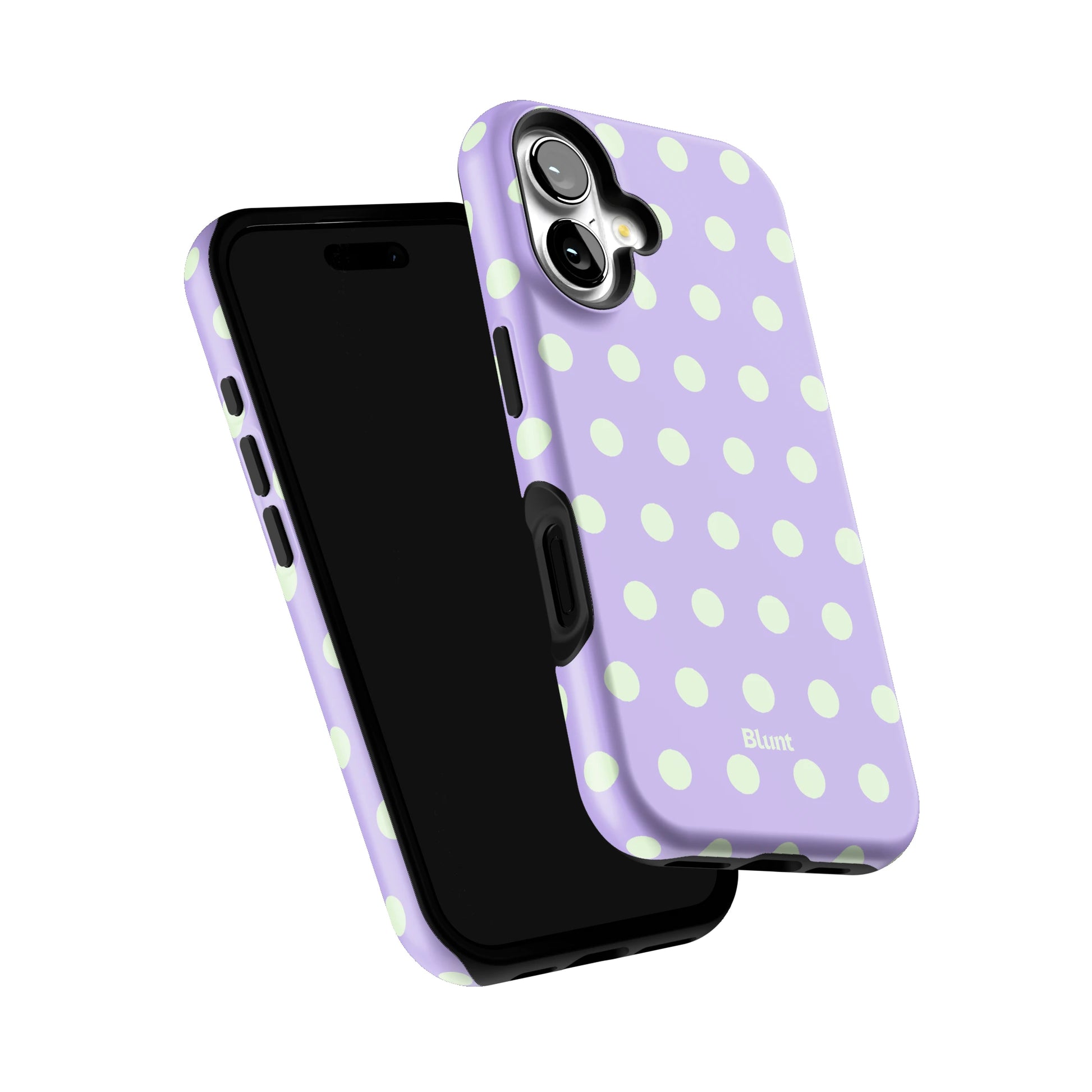 Lavender Mint Polka iPhone Case gallery - Iphone_16_Iphone_6