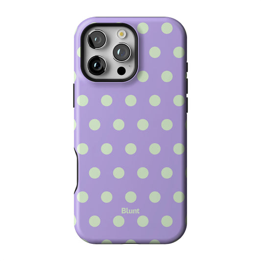 Lavender Mint Polka iPhone Case gallery - Iphone_16_Pro_Max_1