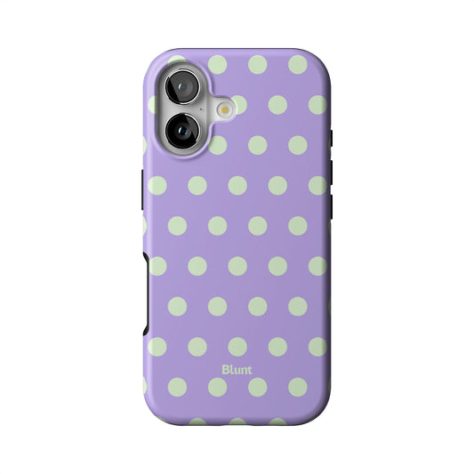 Lavender Mint Polka iPhone Case gallery - Iphone_17_Iphone_1