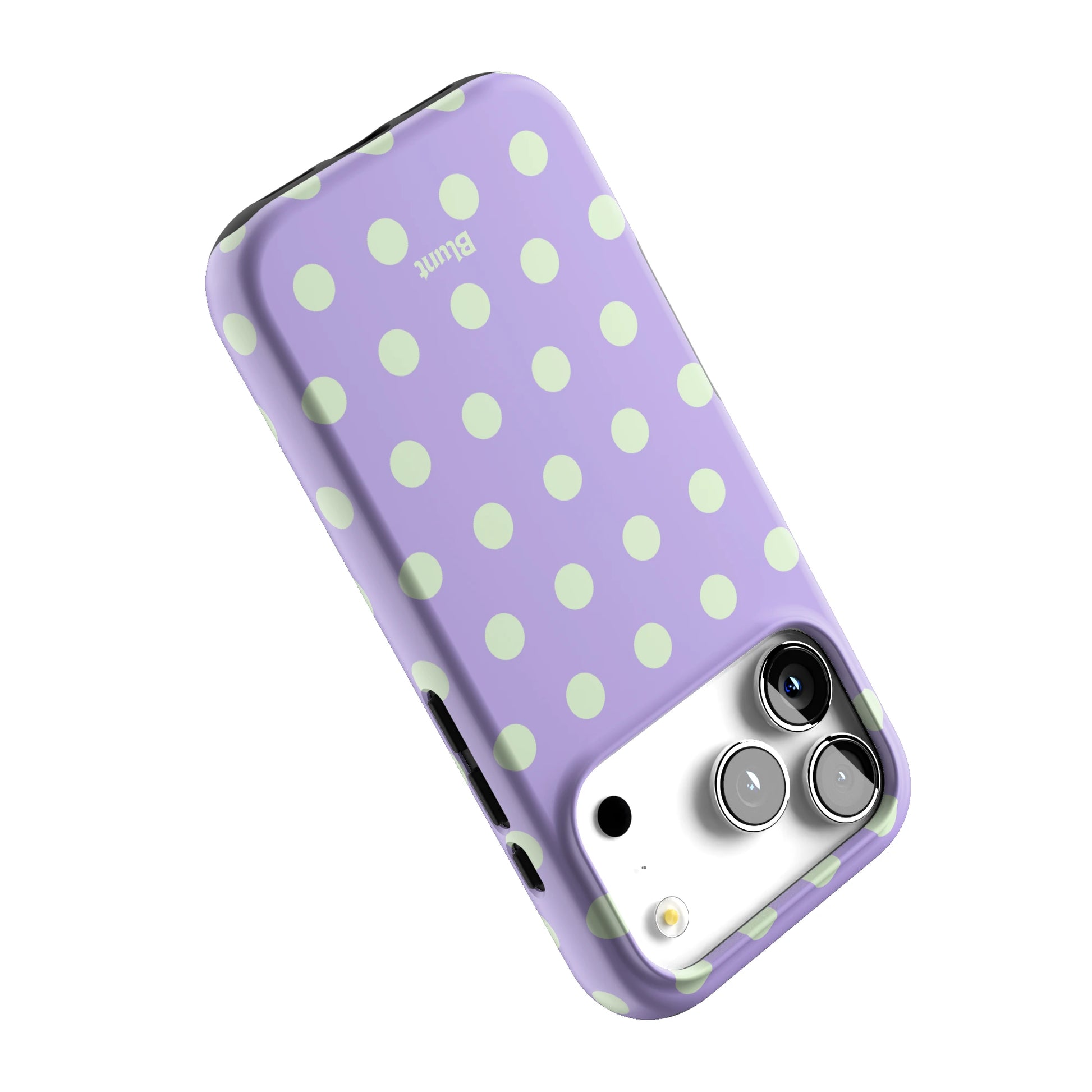 Lavender Mint Polka iPhone Case gallery - Iphone_17_Pro_5