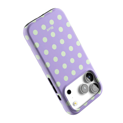 Lavender Mint Polka iPhone Case gallery - Iphone_17_Pro_5