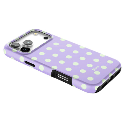 Lavender Mint Polka iPhone Case gallery - Iphone_17_Pro_Max_2