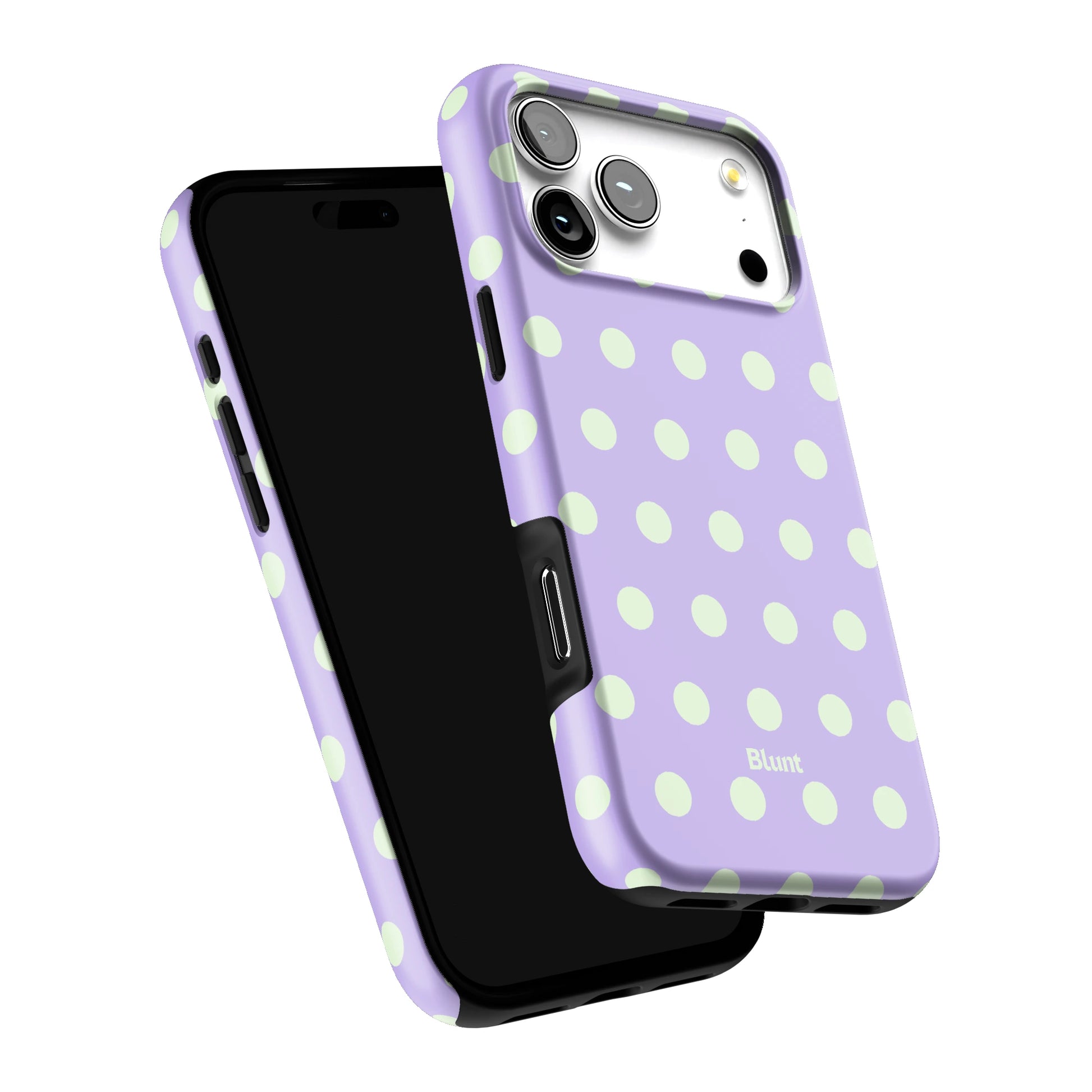 Lavender Mint Polka iPhone Case gallery - Iphone_17_Pro_Max_6