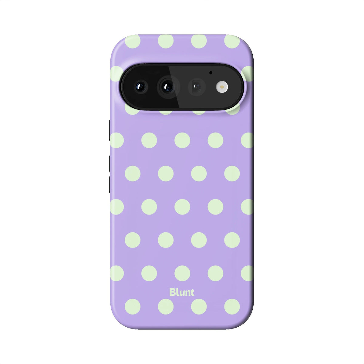 Lavender Mint Polka Pixel Case - Blunt Cases