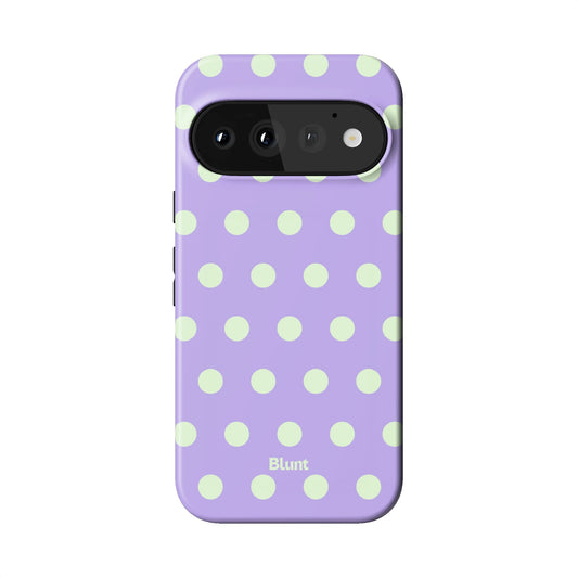 Lavender Mint Polka Pixel Case - Blunt Cases