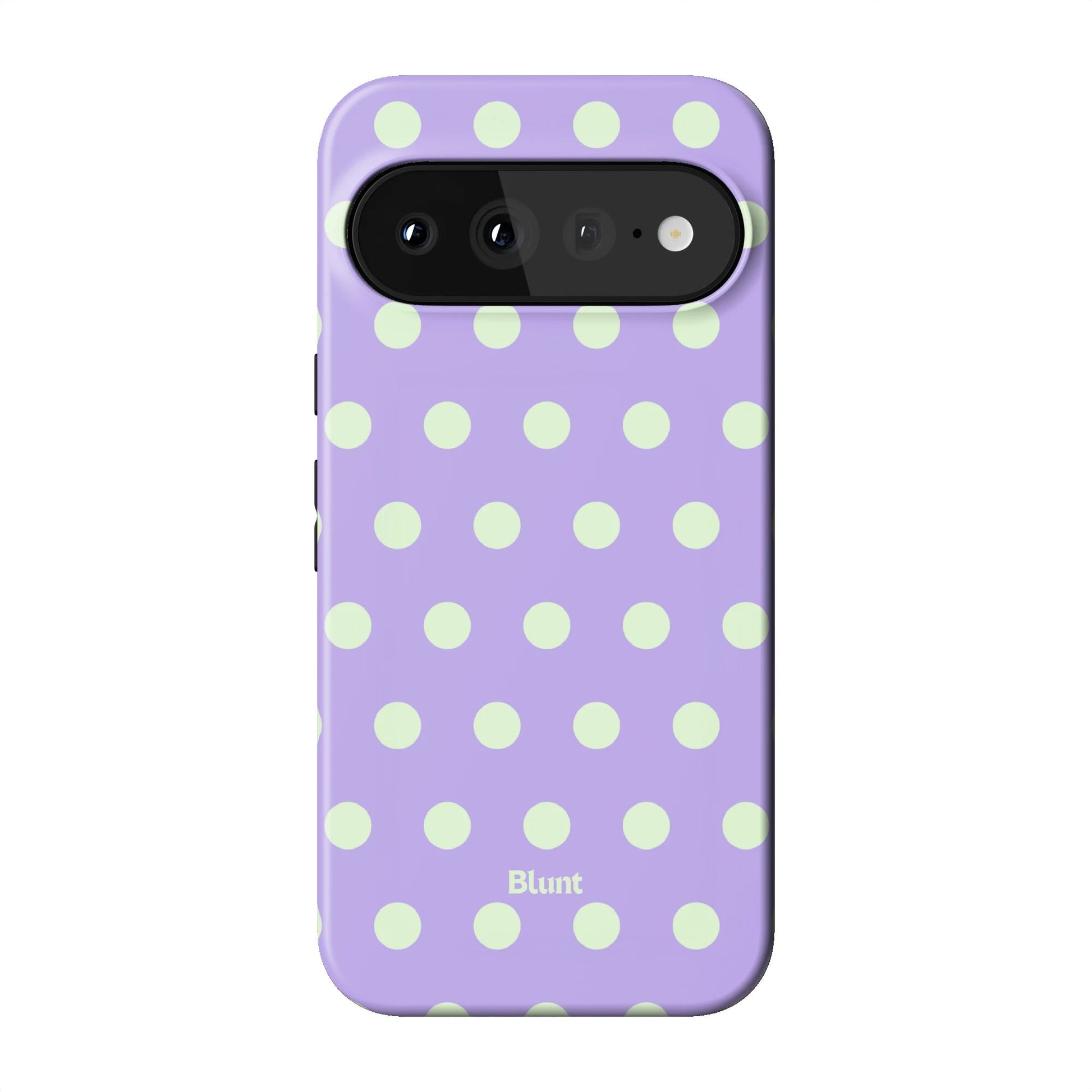 Lavender Mint Polka Pixel Case - Blunt Cases