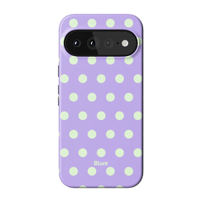 Lavender Mint Polka Pixel Case - Blunt Cases