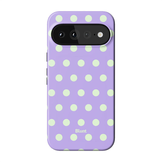 Lavender Mint Polka Pixel Case - Blunt Cases