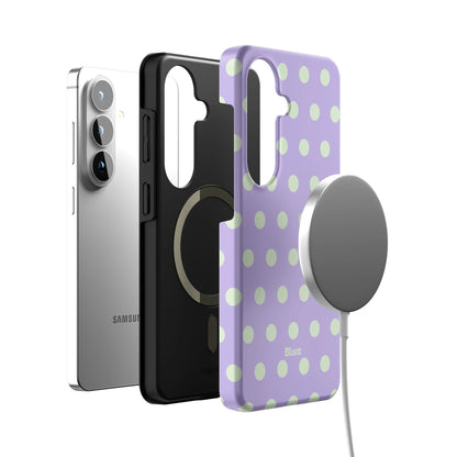 Lavender-Mint-Polka-Samsung-Case-samsung-case-Galaxy S26-4