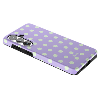 Lavender-Mint-Polka-Samsung-Case-samsung-case-Galaxy S26 Plus-2
