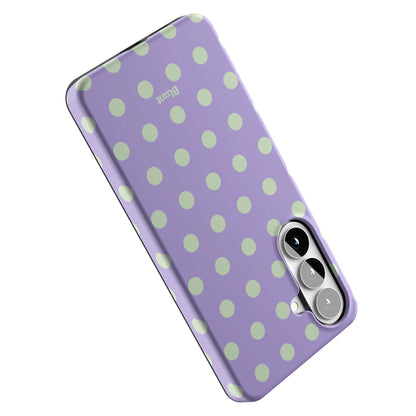 Lavender-Mint-Polka-Samsung-Case-samsung-case-Galaxy S26 Plus-5
