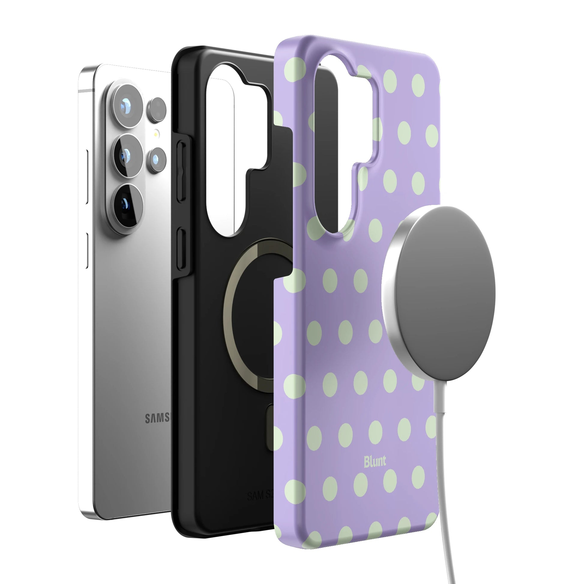 Lavender-Mint-Polka-Samsung-Case-samsung-case-Galaxy S26 Ultra-3