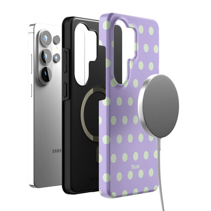 Lavender-Mint-Polka-Samsung-Case-samsung-case-Galaxy S26 Ultra-3