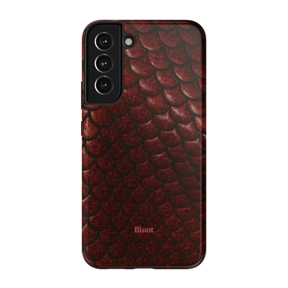 Crimson Depth Samsung Case