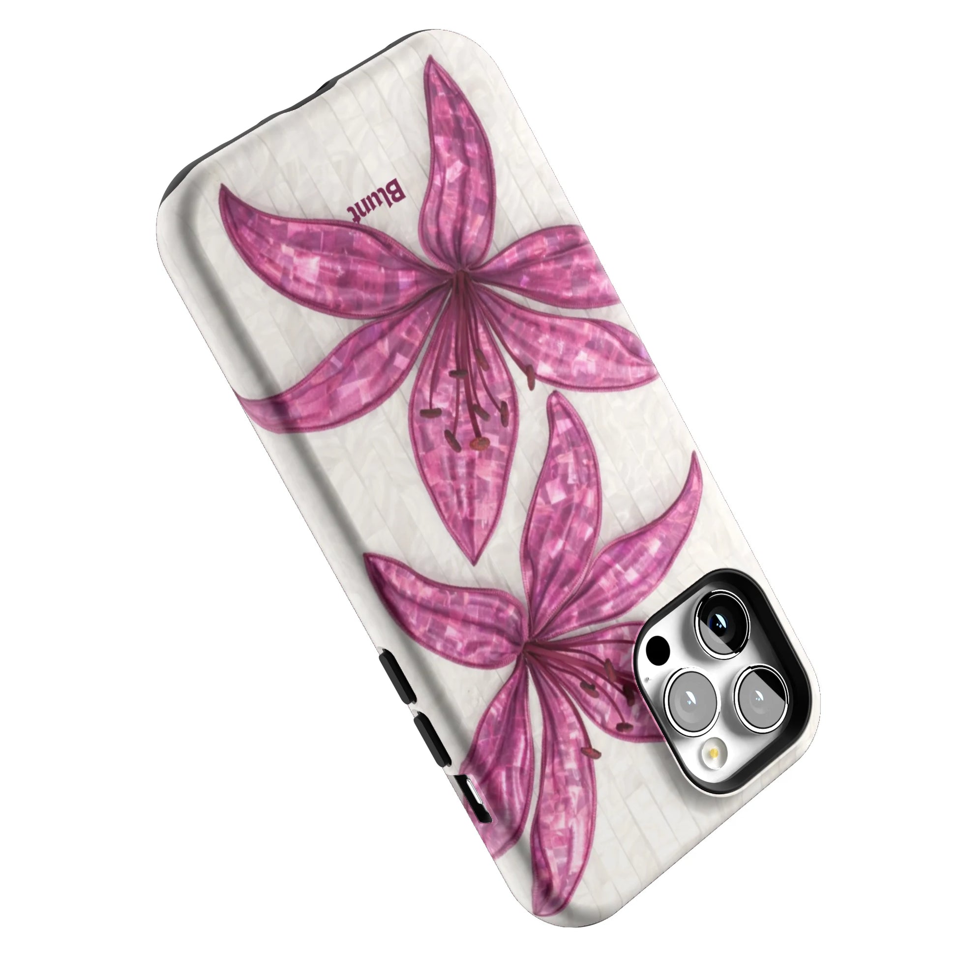 Purple-Floral-Luster-iphone-case-iPhone 12 Pro Max-4