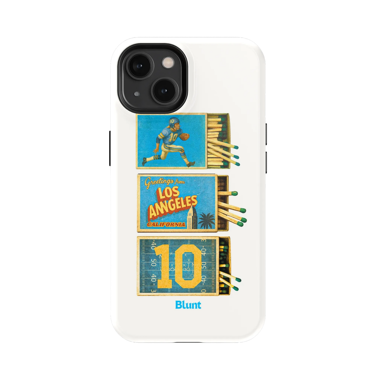 LA Coast Football iPhone Case