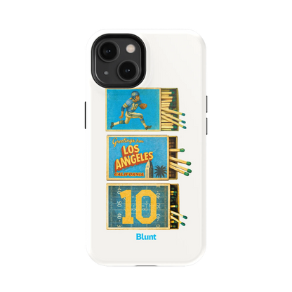 LA Coast Football iPhone Case