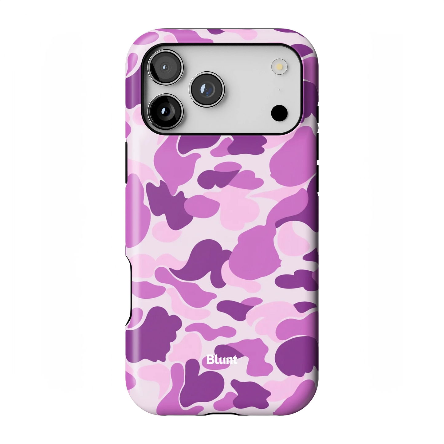 Purple Camo iPhone Case