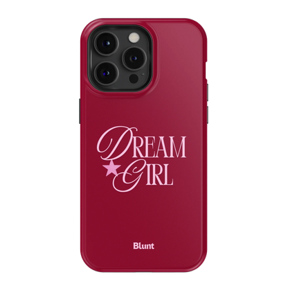 Dream Girl Maroon iPhone Case