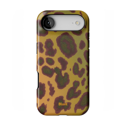 Cranberry Cheetah iPhone Case