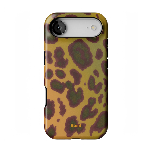Cranberry Cheetah iPhone Case