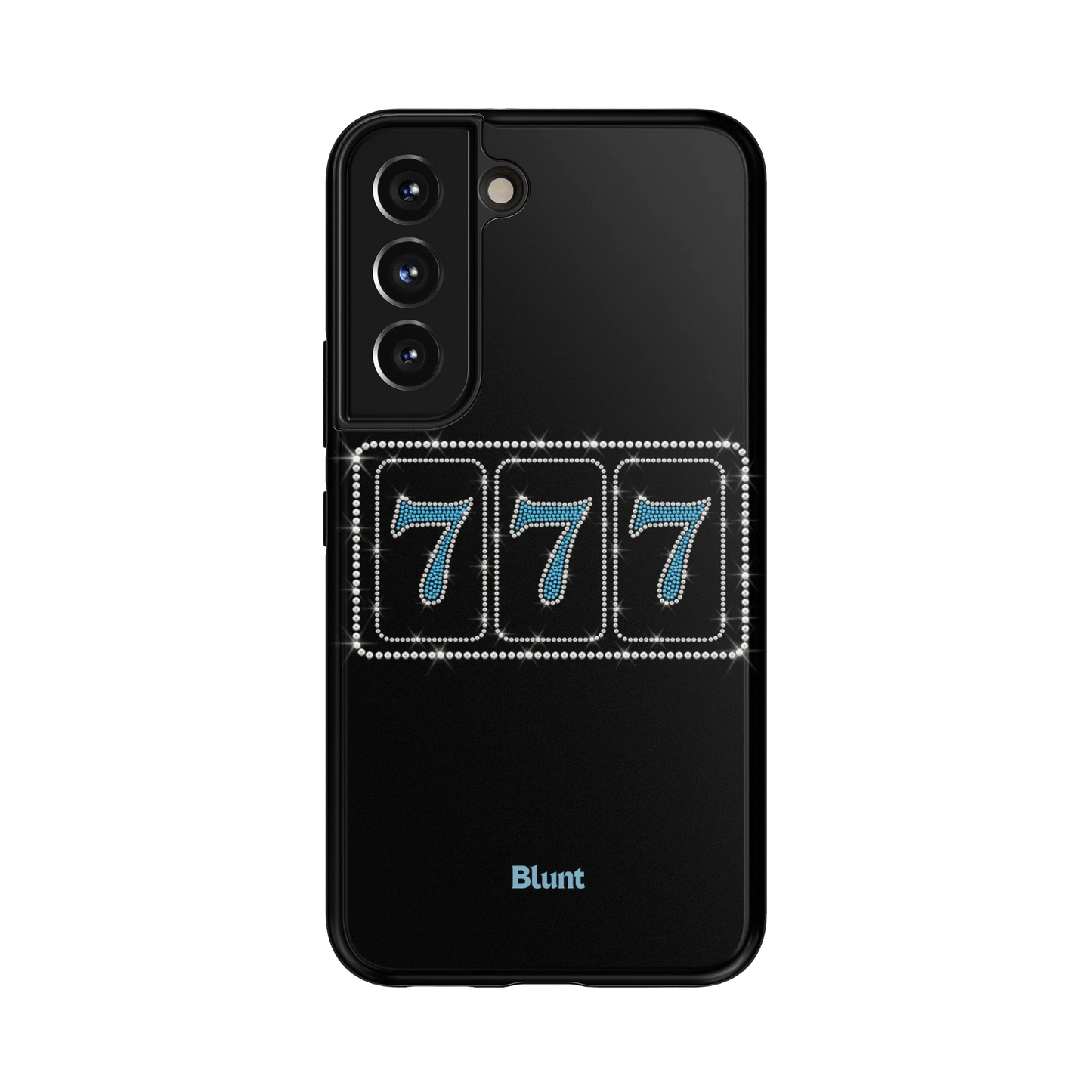 Blue Lucky 777 Samsung Case