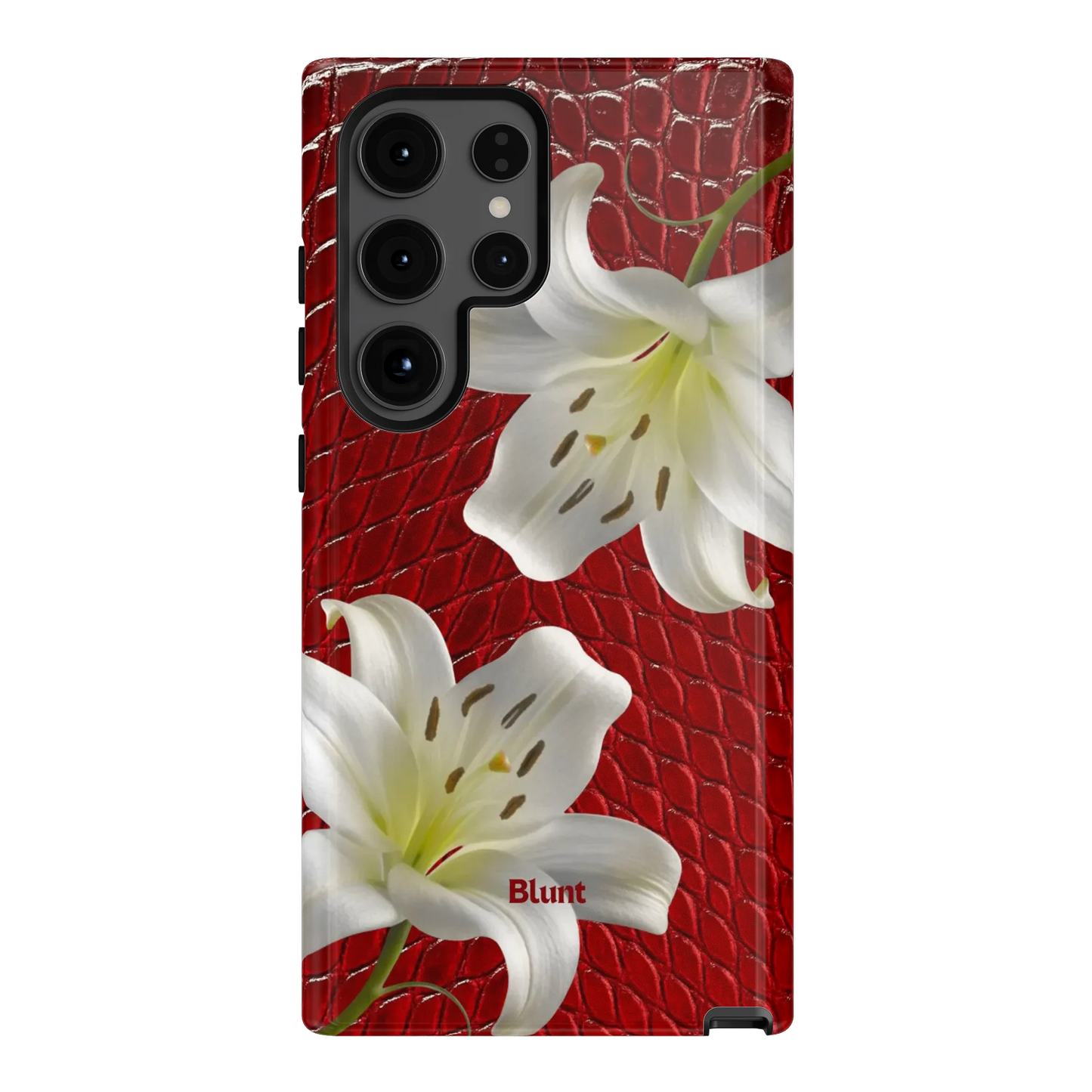 Crimson Lily Samsung Case