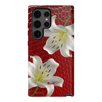 Crimson Lily Samsung Case