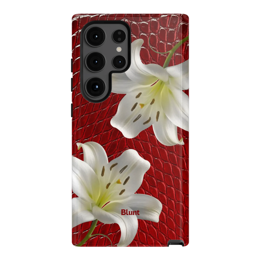 Crimson Lily Samsung Case
