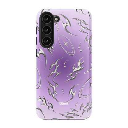 Purple Cyber Samsung Case