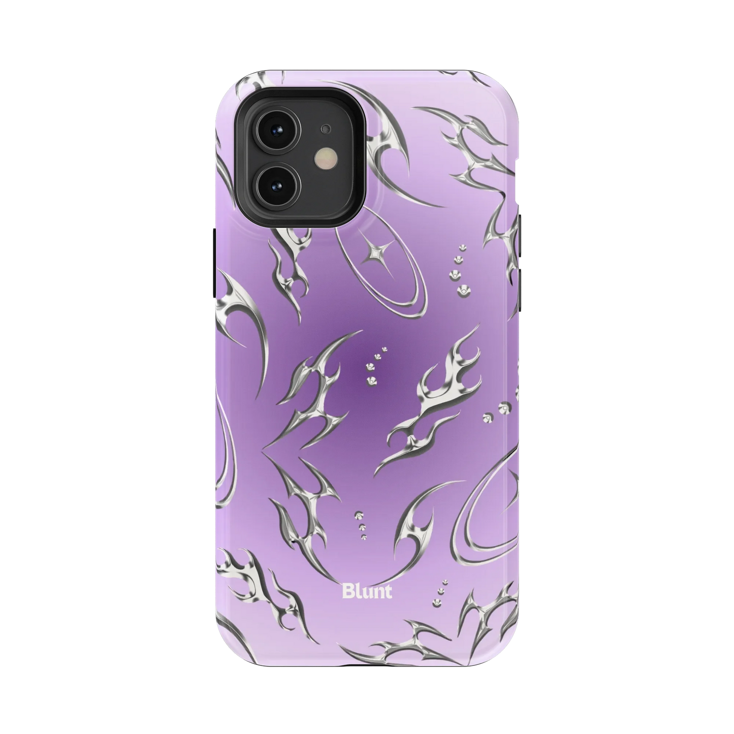 Purple Cyber iPhone Case