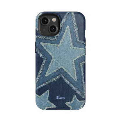 Denim Star iPhone Case