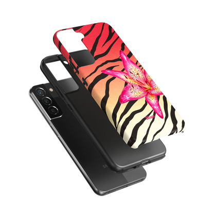 Striped-Lilly-samsung-case-Galaxy S22 Plus-3