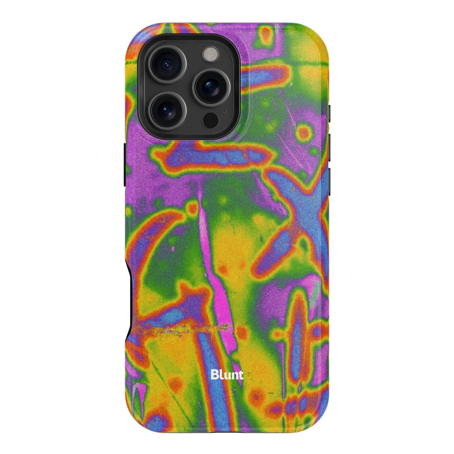 Neon Terrain iPhone Case