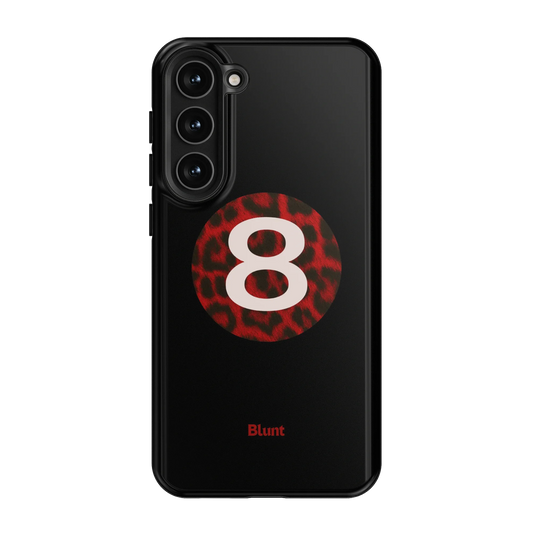 Red Cheetah Magic 8 Samsung Case